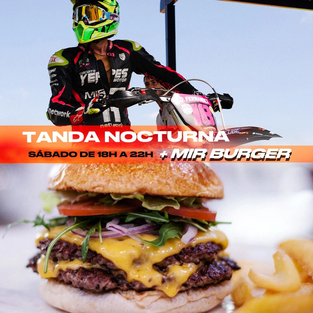 Tanda Nocturna + Menu
